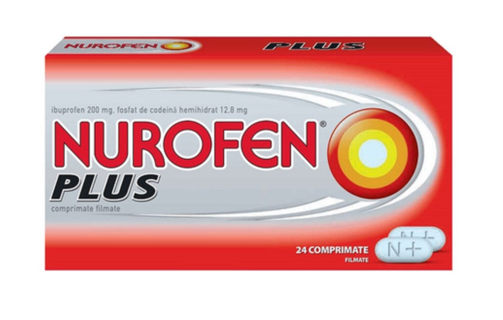 Nurofen Plus 24 Tablets  Healthcare