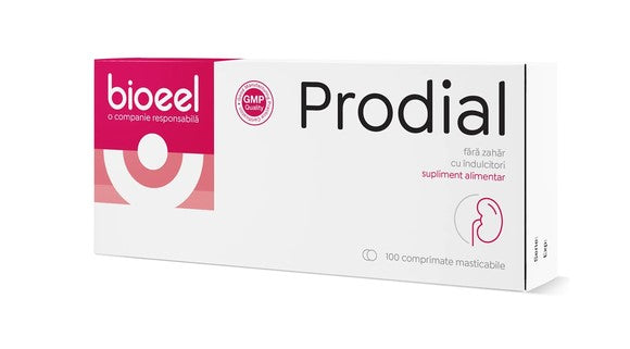 Prodial 100 Chewable Tablets – Digestive Support & Acid-Base Balance with Calcium, Magnesium & Mint