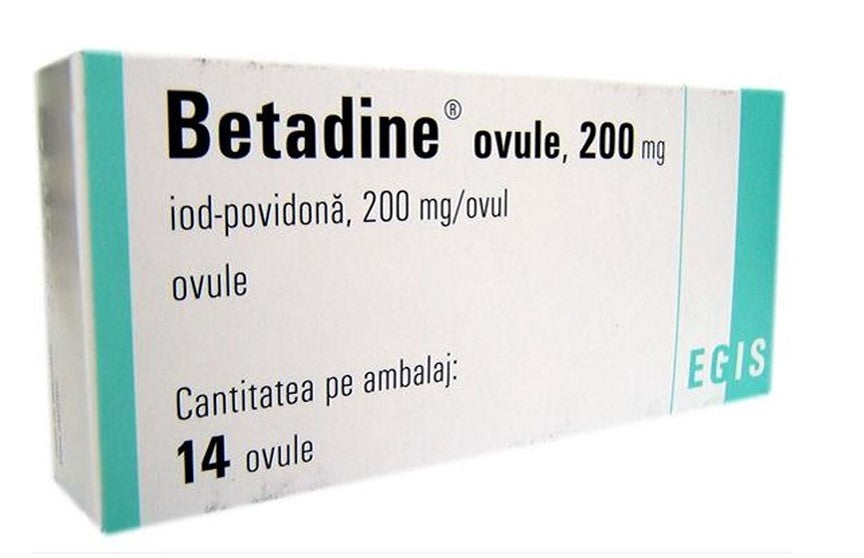 Betadine 14 ovules - vaginal