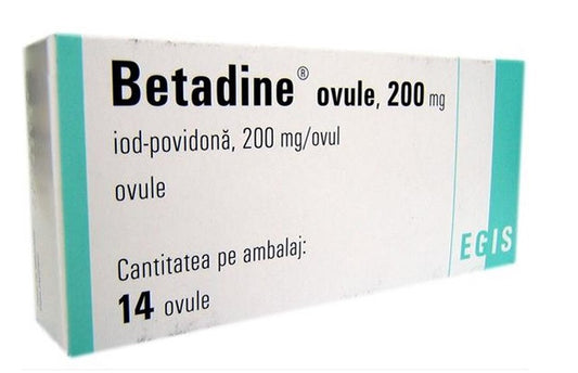 Betadine 14 ovules - vaginal
