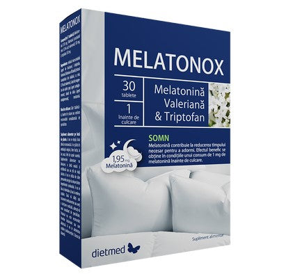 Melatonox 30tab - Supports restful and natural sleep