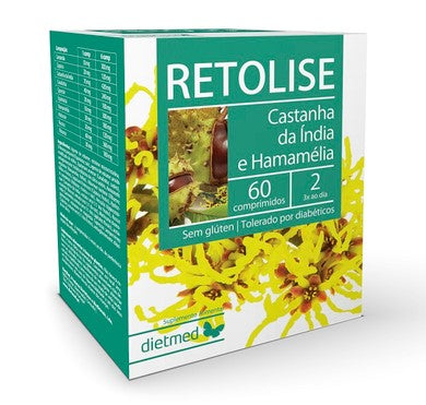 Retolise 60 Tablets, Dietmed – Circulation and Vein Support