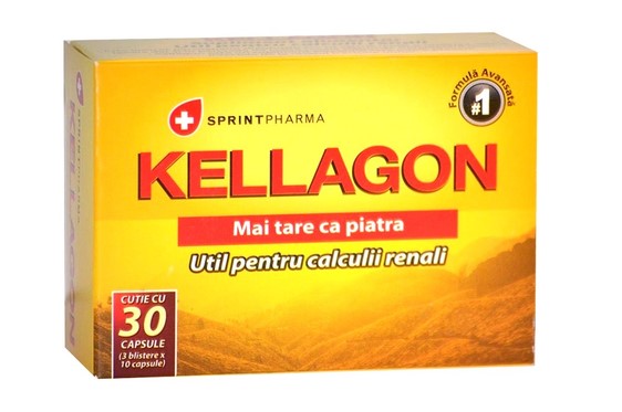 Kellagon 30 Capsules – Kidney Stone Support