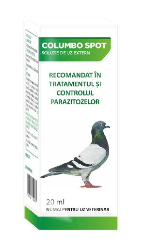 Columbo spot 10/20ml - Antiparasitic for pigeons