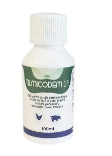 Tilmicodem 25% 100 ml - Poultry, Swine