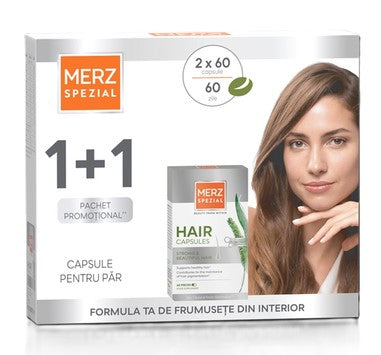 Merz Spezial Hair Capsules 2×60 – Hair, Skin & Nails Support