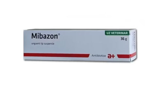 Mibazon 36 g Ointment, – Veterinary Antib & Anti-Inflammatory Treatm