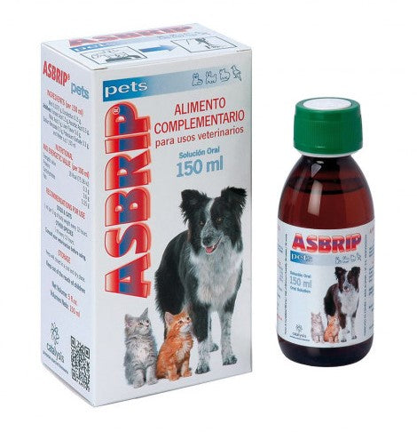 Asbrip Pets 150 ml – Resp & Immune Support for Dogs and Cats