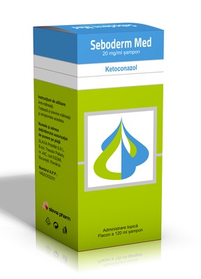 Seboderm Med  Shampoo 120 ml – Dandruff & Seborrheic Dermatitis Treatment