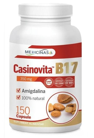Casınovita B17 350 mg 150 Capsules – Immune & Wellness Support