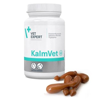 KalmVet 150 mg Twist-Off 60 Capsules – Stress & Calm Support for Dogs & Cats