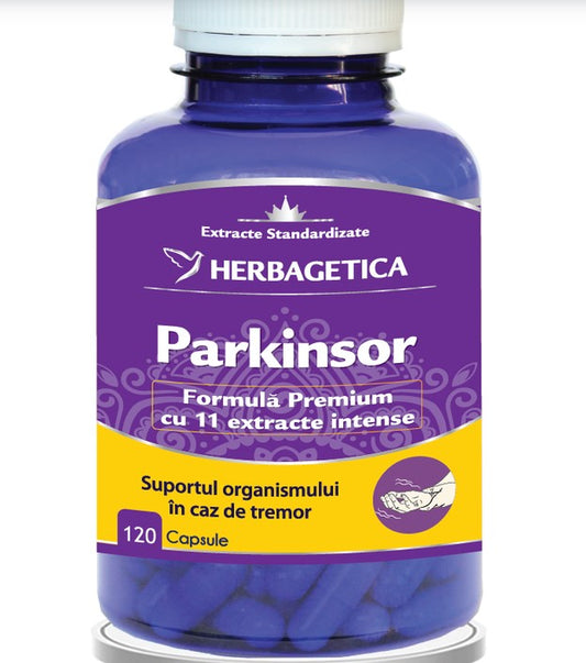 Parkinsor 120 Capsules – Nervous System & Antioxidant Support