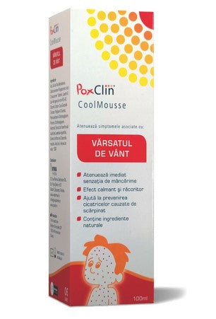 PoxClin cooling foam for children with chickenpox, 100 ml