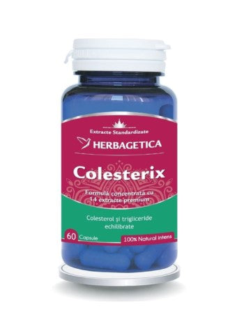 Colesterix, 60 capsules – contributes to reducing cholesterol levels