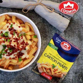 10 sachets  x  Cosmin Seasoning for French Fries 20 g – Crispy Potato Flavor Enhancer