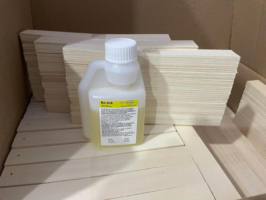 100 pieces White strips are lime wood strips for soaking 20 cm x 2.4 cm x 1 mm for Scabatox / Ovatoks