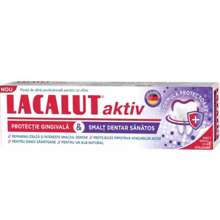 Lacalut Aktiv Enamel toothpaste
